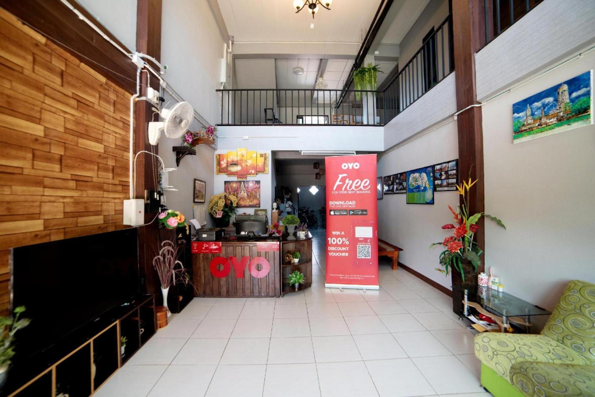 โอโย 465 กรุงเก่า ทราเวลเลอร์ ลอดจ์ Hotel พระนครศรีอยุธยา ภายนอก รูปภาพ